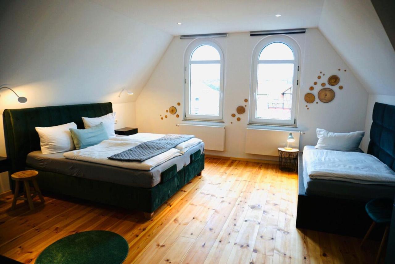 Fewo26 Im Sagenharz - Stilvolles Family-Apartment, 2 Sz, Klimaanlage, Wlan, Netflix & Free Parking Thale Eksteriør billede